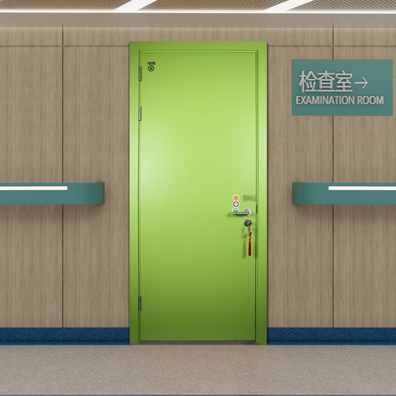 Minimalist Medical Automatic Steel Door Sound Insulation For Labs Hospitals