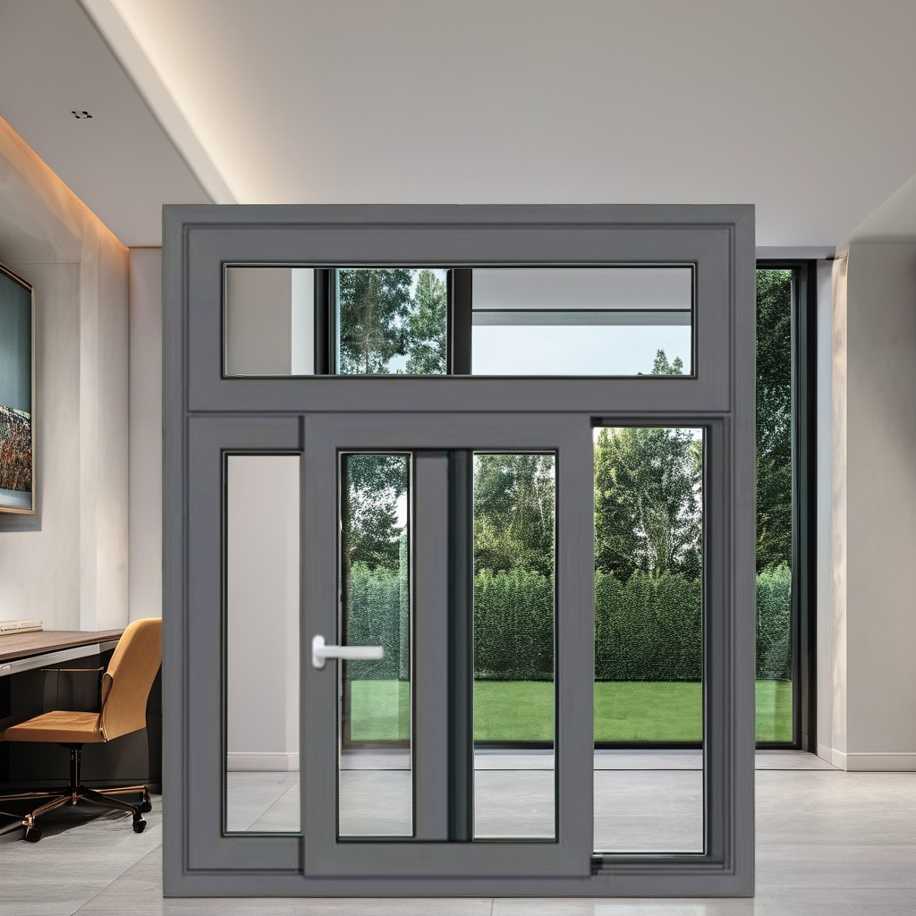 GB PA66GF25 Soundproof Sliding Windows with Waterproof Seal